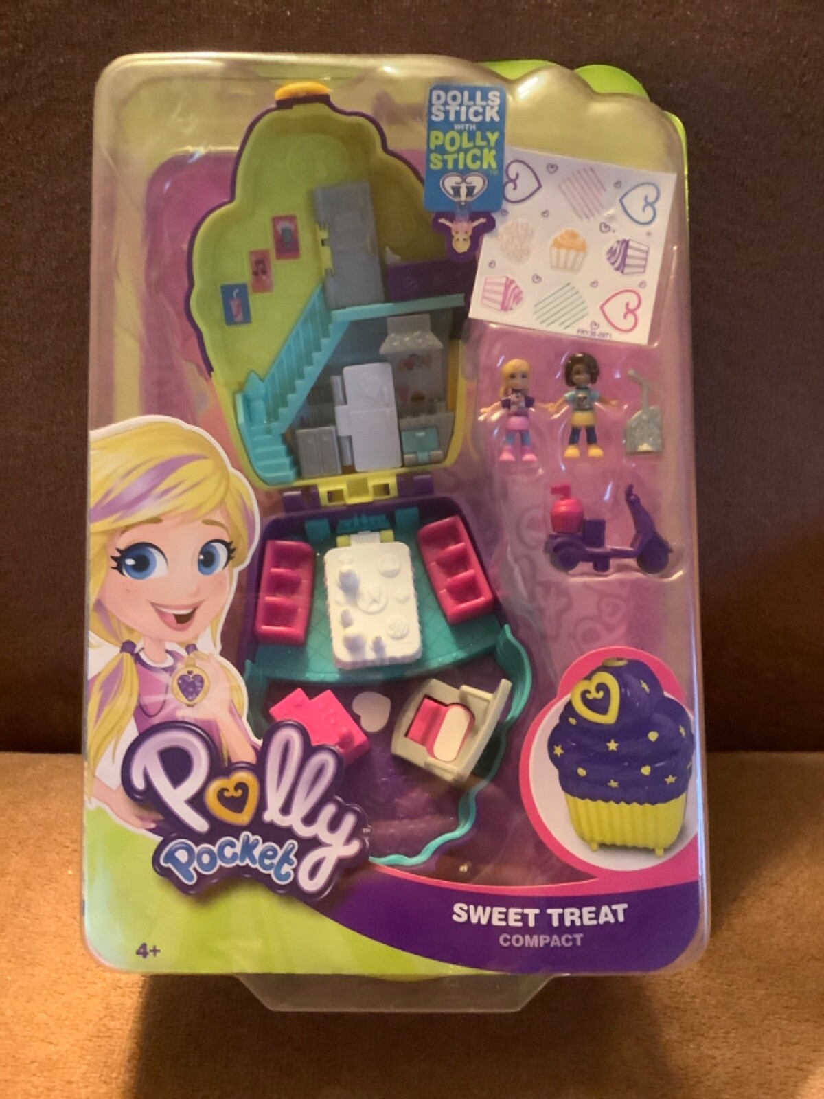 polly pocket cupcake compact