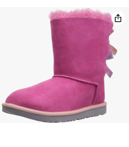 Girls UGG Bailey Bow II Youth Size 6 - Picture 5 of 6