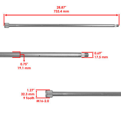 AM136428 AM143342 M41361 Steering Shaft And Gear With Washer