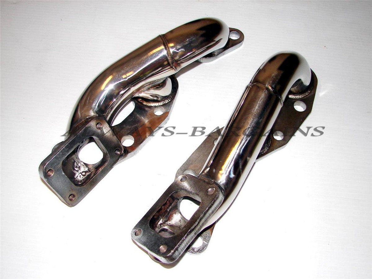Manzo Exhaust Manifold Header Fits 90-96 300ZX Twin Turbo
