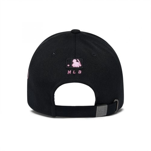 MLB 3ACP8501N-50BKS Diamond Structure Ball Cap NY Black - Picture 3 of 4