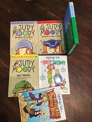 Lot Of 5 Megan McDonald Judy Moody series 4,6,9, Judy Moody & Stink | eBay