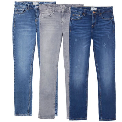 LTB Aspen Y Stretchjeans Slim Fit Mid Rise Röhrenjeans Damen Used Look Denim - Bild 1 von 2