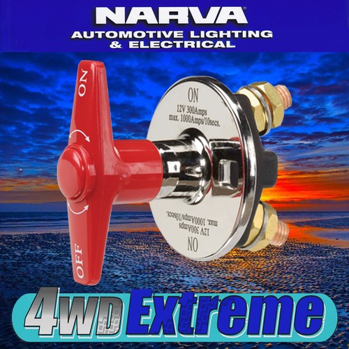 NARVA MARINE / AUTOMOTIVE BATTERY ISOLATOR MASTER SWITCH DUAL 12 & 24 V