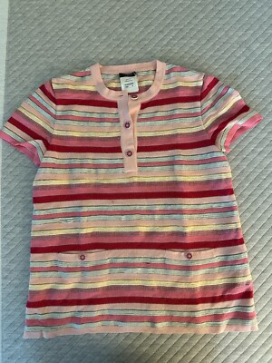 Chanel Resort Collection Paris-Seoul 2016 Blouse Size 40