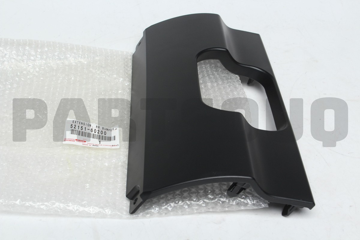 5215160200 Genuine Toyota EXTENSION, RR BUMPER 52151-60200 | eBay