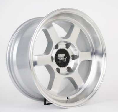 MST Time Attack-Truck Rim 17X8.5 6X139.7 Offset -12 Machined (Quantity of 4)