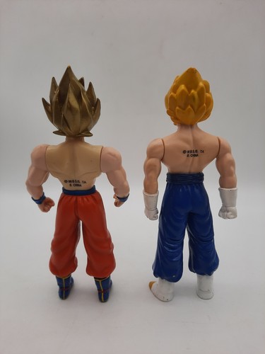2 Dragon Ball Z 1996 Figure Yellow & Gold Hair DBZ Gohan - Bild 3 von 9