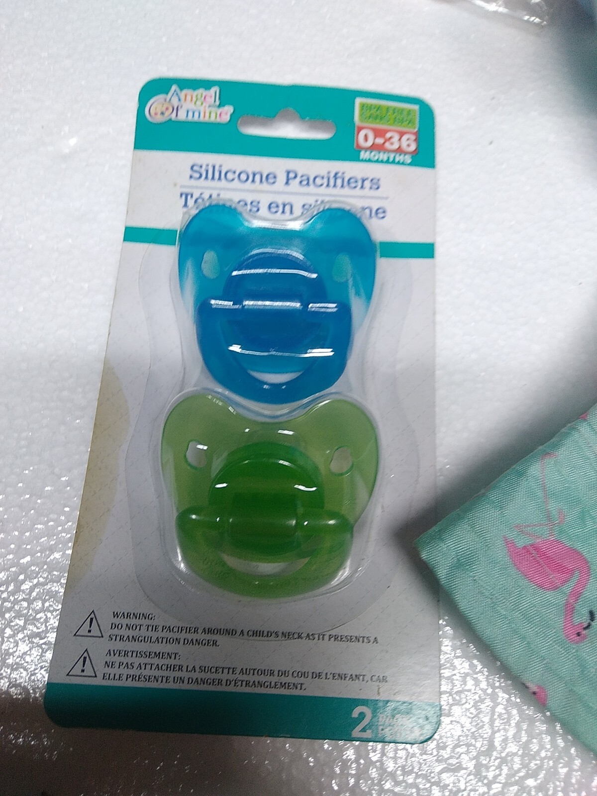 Infant/Toddler care bundle lot of 7. Clothes, pacifiers, cup, pump, bow ...