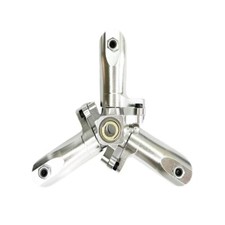 Impugnatura supporto rotore coda STASRC 3 lame per elicottero RC Align Trex 550 600