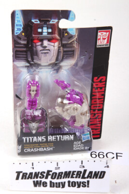 Crashbash Sealed MISB MOSC Titan Masters Generations Titans Return Transformers