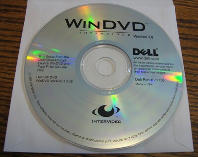 WinDVD Dell Intervideo 3.0 DVD