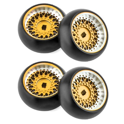 4pcs RC Racing Drift Car Wheel Hubs For Kyosho 1/28 RC MINI-Z mini car