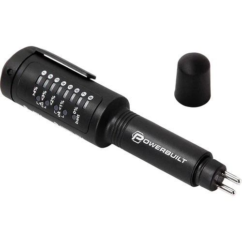Powerbuilt Universal LED Brake Fluid Tester, Model# 647766