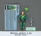 Major Altitude V1 100% Complete G.I. Joe 1991 Hasbro Vintage Action Figure