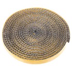 1 Roll Wood Stove Gasket Rope Fiberglass Gasket Fireplace Sealing Rope