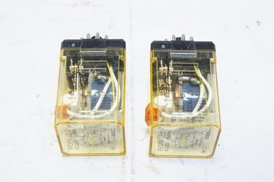 New Lot of 2 Genuine IDEC RP3PA-ULC DC24V Relay Relays Ships FREE