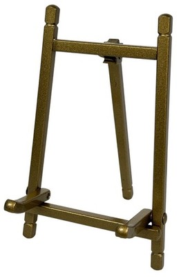 5'' Tall Gold Brass Metal Folding Painting Picture Display Easel Stand 30+ AVAIL