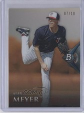 2014 Bowman Platinum Chrome Prospects Orange 7/10 Alex Meyer #BPCP11 2j2