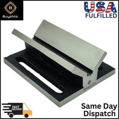 V Block Jig Fixture For Center Drilling Of A Round Work-piece 2'' Capacity