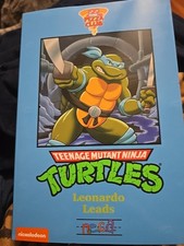NECA Teenage Mutant Ninja Turtles Pizza Club Leonardo Leads New Sealed TMNT
