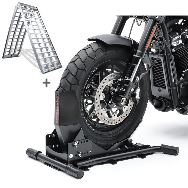 Set Motorradwippe + Auffahrrampe FüR Aprilia RSV4 / Factory SW5-image