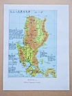 Military Topography of Luzon, Philippines - 1967 Vintage WW2 Map