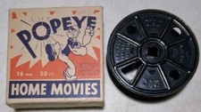 RARE Vintage 1930's POPEYE 16 mm 50 Ft Movie Film Reel  Original Box No Film 