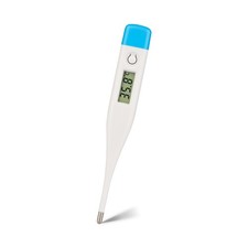 Intelligent Digital Thermometer,LCD Display Screen,Fast Meas Light Blue