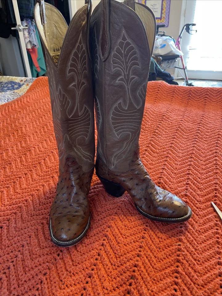 Hondo 靴子尺寸 6C 女式棕色鳄鱼及膝高 — 第 2/4 张图片