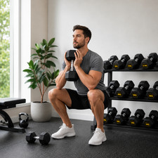 2-12.5KG Rubber Hex Dumbbell Fitness Best Value AU Local Stock Fast Shipping