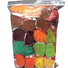 Spinrite Bouquet Wool Latch Hook Pre Cut Rug Yarn Lot 17 Various Colors