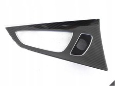 Audi RS7 S7 A7 4G8 C7 10-18 Zierleiste Tür Links Hinten Carbon Chrom 6T3