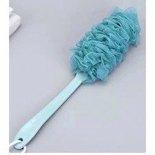 Back Scrubber for Shower, Loofah Long Handle Bath Body Brush, Soft Nylon Mesh