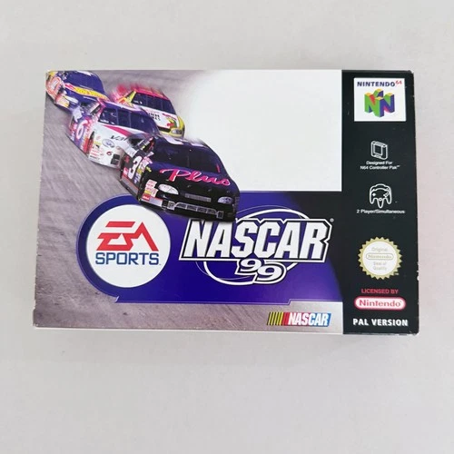 NASCAR 99 - Nintendo 64 - N64 - Boxed - PAL!