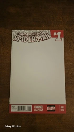 Amazing Spider-Man #1 Blank Cover (4PC)