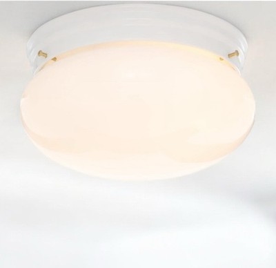 Close-to-Ceiling Light - 2 Light - Bowl Shade in Traditional style - 9 Inches