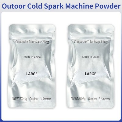 2 Pcs Stage Effect Cold Spark Machine Outdoor 1-5M Wedding Party Show