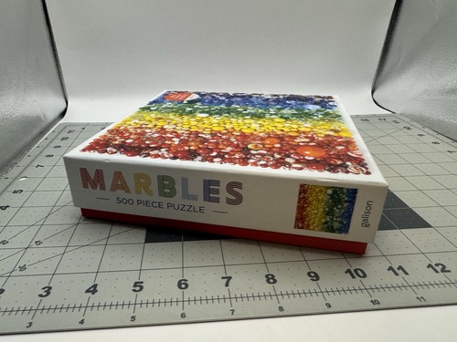 Galison MARBLES 500 szt. Puzzle, Artysta-Julie Seabrook, Tęcza, Nowe / Zapieczętowane - Zdjęcie 7 z 8