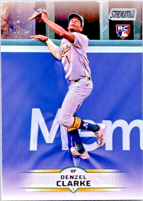 Denzel Clarke  (RC) 2025 Topps Stadium Club Free Shipping #31 Oakland Athletics