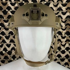NEW PTS MTEK Flux Helmet - FDE