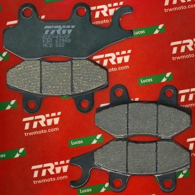 2x TRW Bremsbeläge vorne Kawasaki Mule Pro-DXT, 16-18