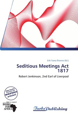 Erik Yama Étienne | Seditious Meetings Act 1817 | Taschenbuch | Englisch (2026)