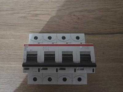 ABB S804C C80 Leitungsschutzschalter 4-polig 80A C-Charakteristik gebraucht