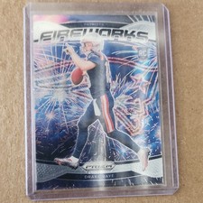 Panini 2024 Prizm Fireworks Insert Drake Maye...