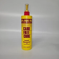 12oz SoftSheen Carson Care Free Hair Curl Instant Moisturizer Glycerine Styling
