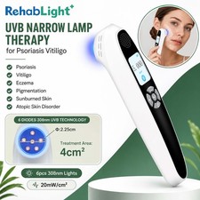 308nm Excimer Lamp UVB Phototherapy Device Adjustable Dose 0-5J/cm2 LCD Screen