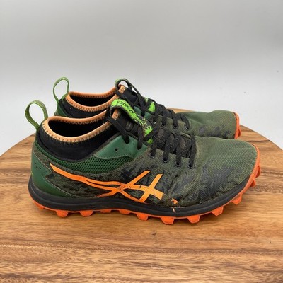 Asics Gel-Fuji Runnegade Shoes Mens 9 Green Trail Running Comfort Hiking Sneaker