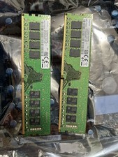 SAMSUNG 32GB 16GBX2 2RX8 PC4-2666V M378A2K43CB1-CTD DDR4 1.2V Used Lightly