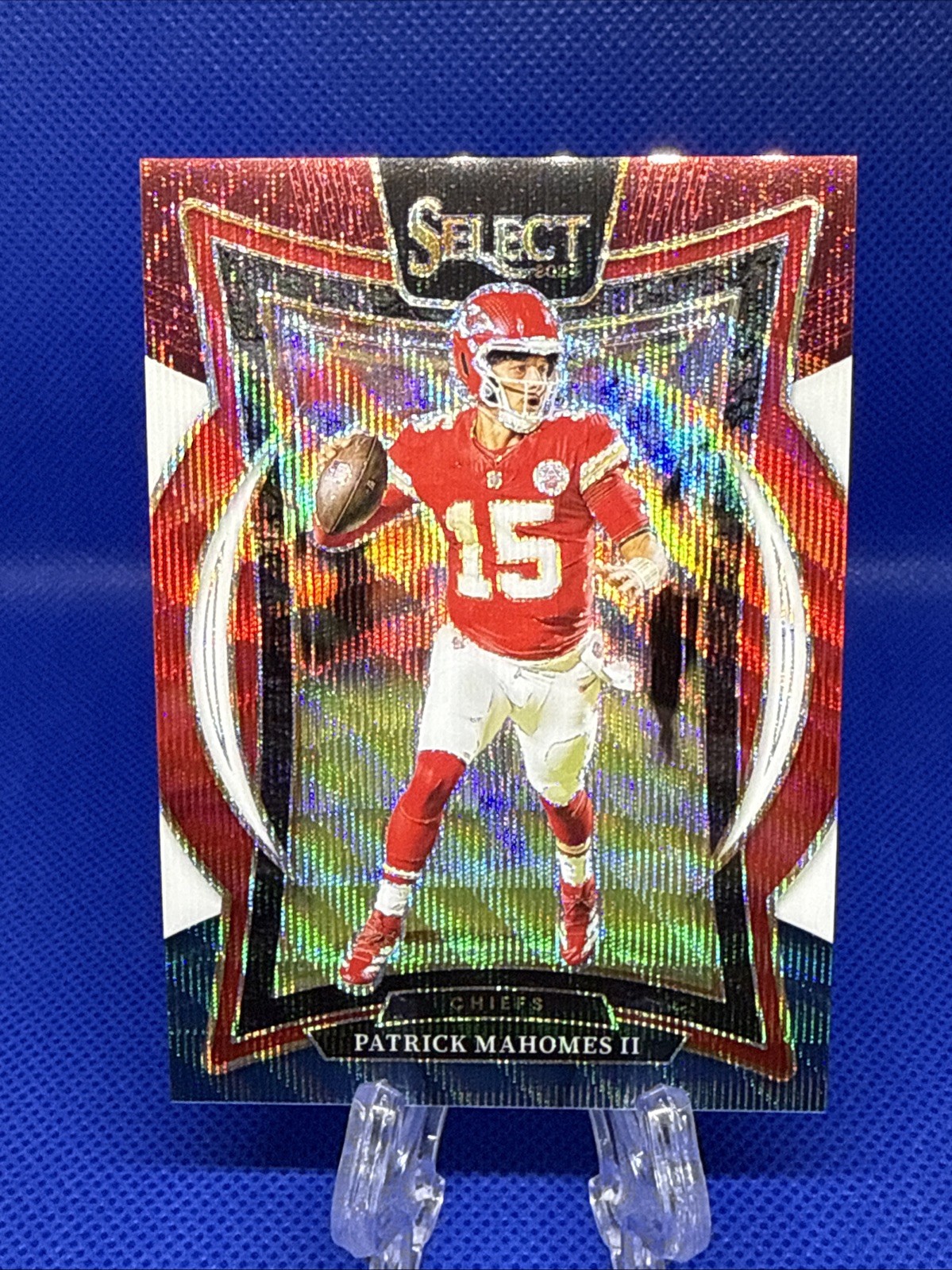 2024 Panini Select - Concourse Patrick Mahomes II #33 Tri-Color Prizm /299
